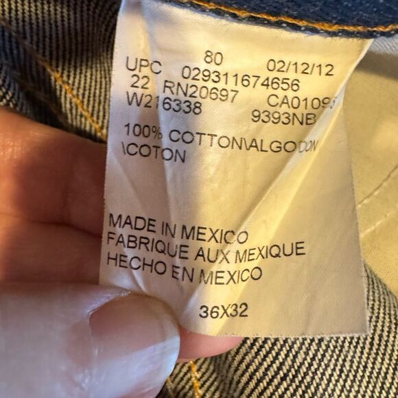 Dickies Men’s Regular Classic Fit Dark Denim Jeans Size 36x32 - Picture 6 of 6